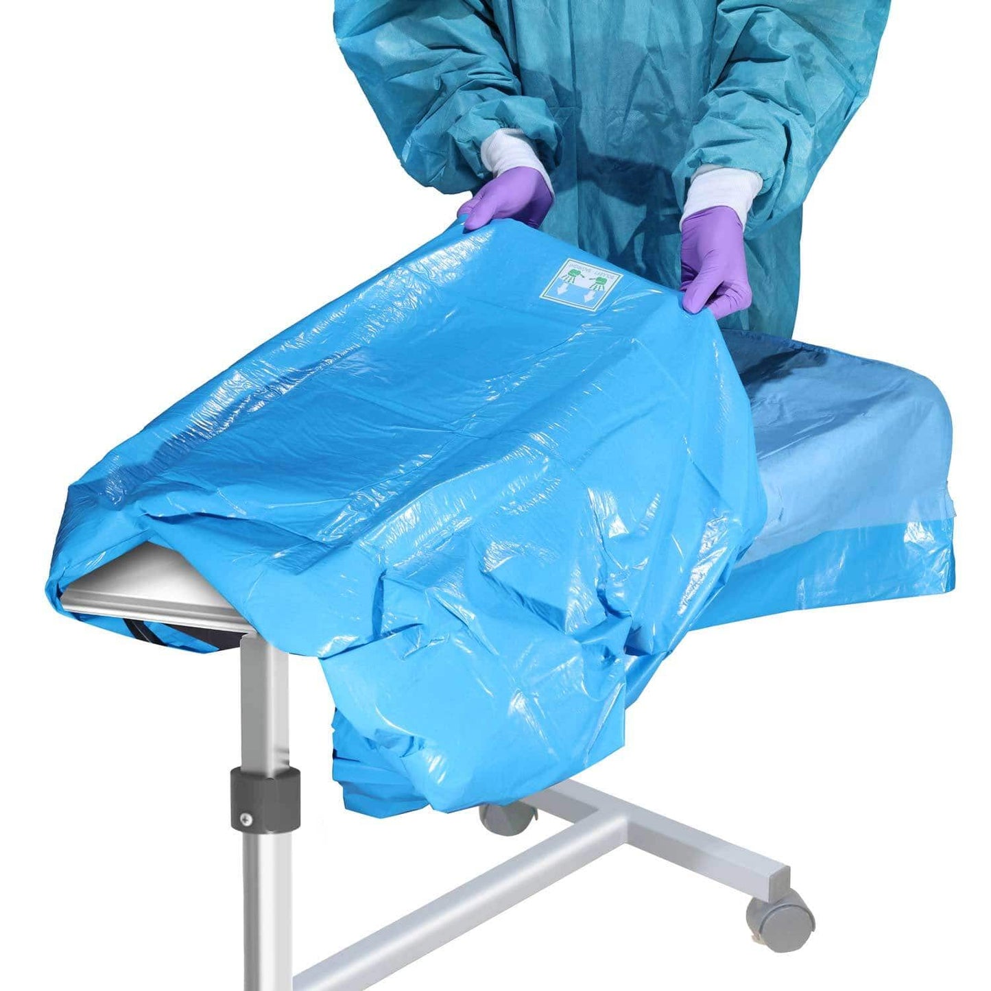OP-Tisch Abdeckung Einweg 80x145 cm - sterile Abdeckfolie für medizinische Tische - Med-Praxisbedarf
