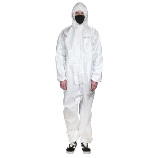 Overall Kat. III Typ 5B/6B - Schutzanzug von Fullset für Arztpraxen und Kliniken, Einweg - Med-Praxisbedarf