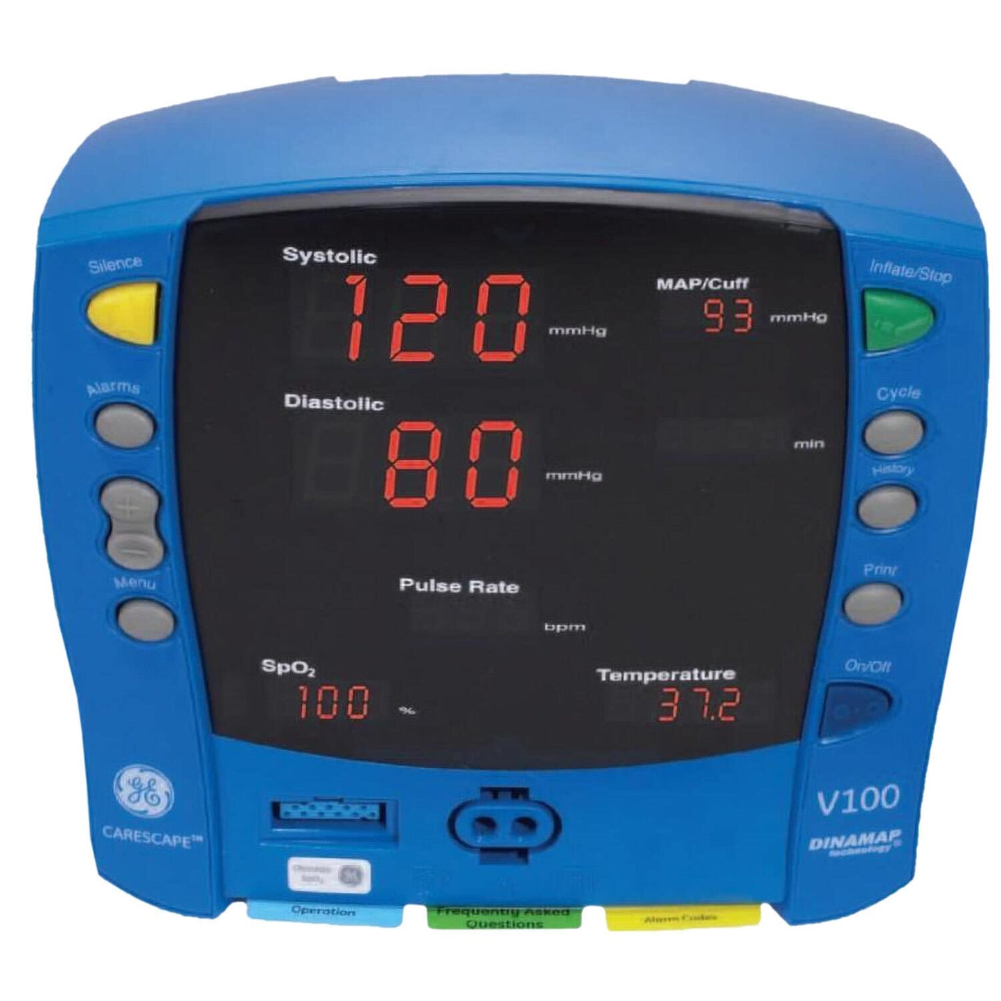 GE Carescape V100 Monitor EN - Vitaldatenmonitor für professionellen Einsatz in Kliniken - Med-Praxisbedarf