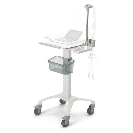 GE Gerätewagen für MAC 2000 EKG - Rollstativ 94x52x57 cm, inklusive Ablage - Med-Praxisbedarf