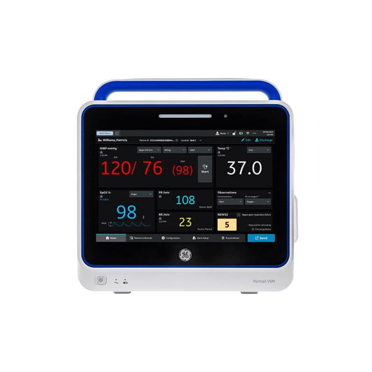 GE Portrait VSM Patientenmonitor - moderner Vitalzeichenmonitor für Arztpraxen - Med-Praxisbedarf