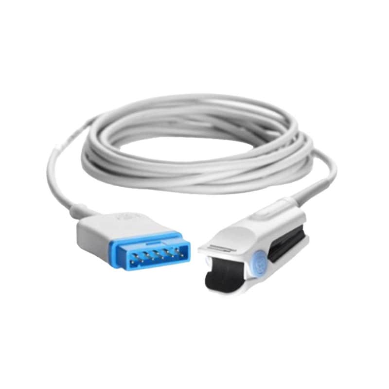 TruSignal SpO2 Finger Sensor - integriert, GE Anschluss 4m für Pulsoximetrie - Med-Praxisbedarf