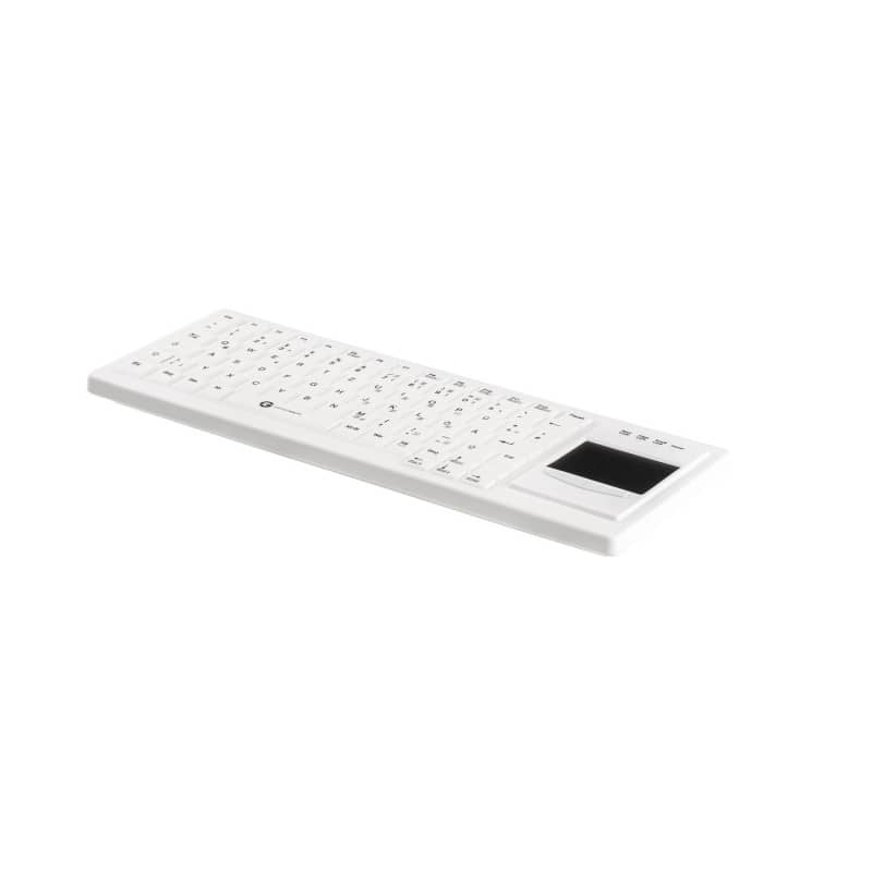 Cleantype Xtra Touch Protect Tastatur auf Arbeitsfläche - robuste Bauweise für den Praxis- und Klinikalltag - Med-Praxisbe...