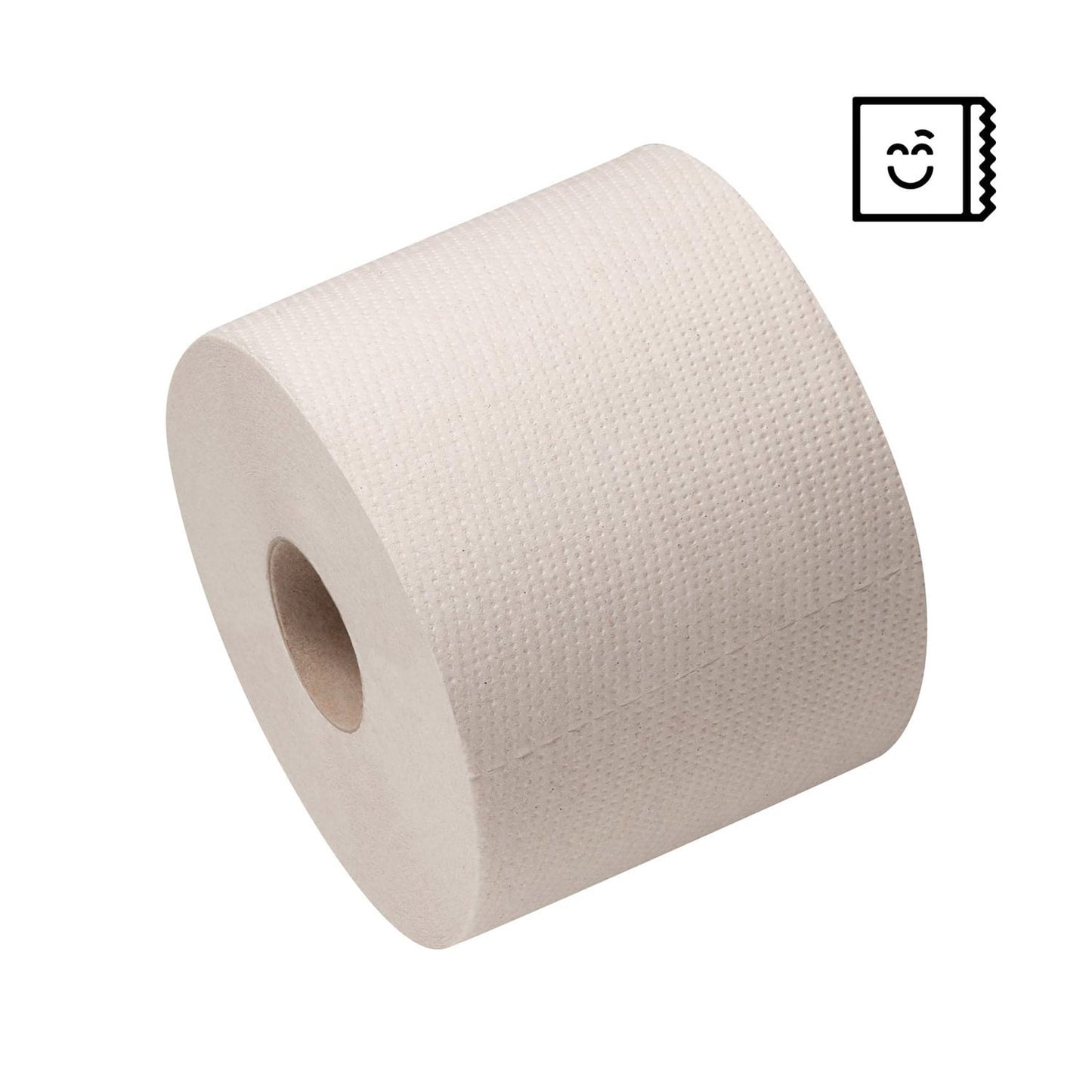 Toilettenpapier ROLF 4-lagig - weiches Recycling-Toilettenpapier auf Rolle - Med-Praxisbedarf