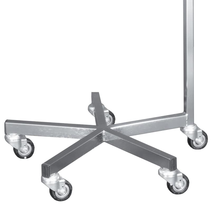 Schalenständer 80 cm Höhe - praktisches Mobiliar für medizinische Einrichtungen - Med-Praxisbedarf