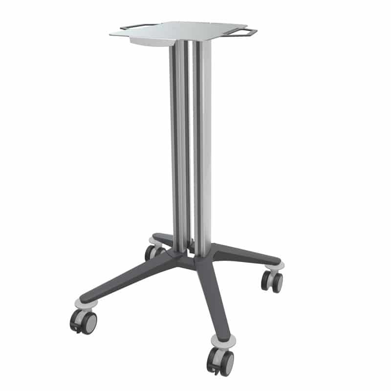 Gerätewagen bravo Basiswagen 2 - für Arztpraxen und Kliniken, Trägerplatte 44,3x40 cm - Med-Praxisbedarf