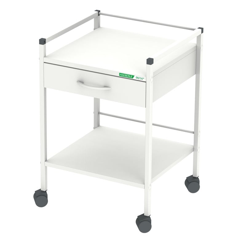 Vielzweckwagen mit Ablageflächen - Maße 49x45x70,5 cm (BxTxH) für Verbrauchsmaterialien - Med-Praxisbedarf