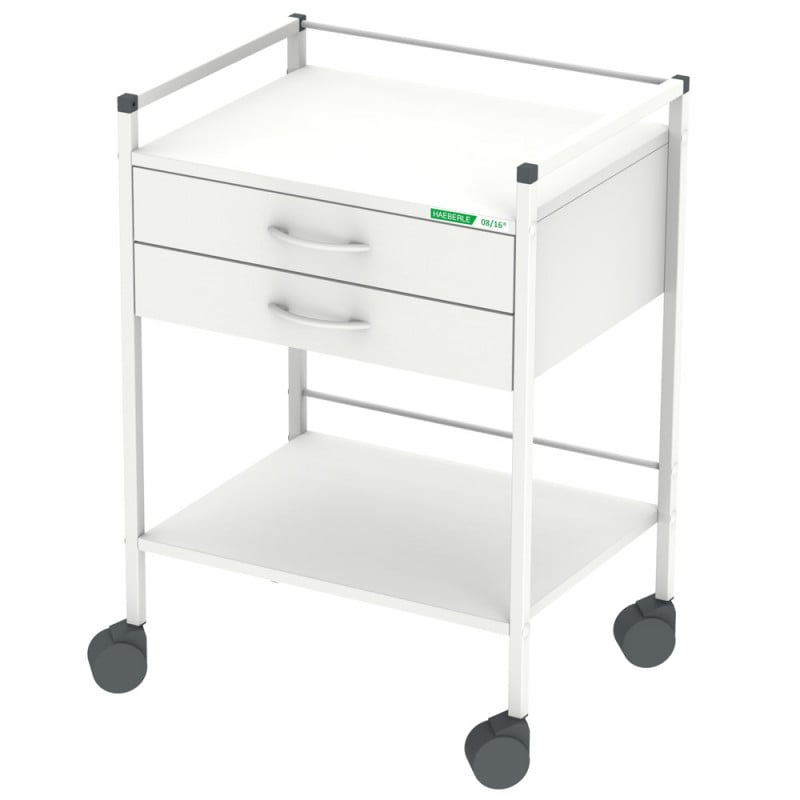 Vielzweckwagen von HAEBERLE - Maße 60x45x83 cm für medizinischen Einsatz - Med-Praxisbedarf