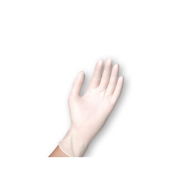 Einmalhandschuhe Latex IC Innercoated - Naturlatex, Größe L, hohe Reißfestigkeit - Med-Praxisbedarf