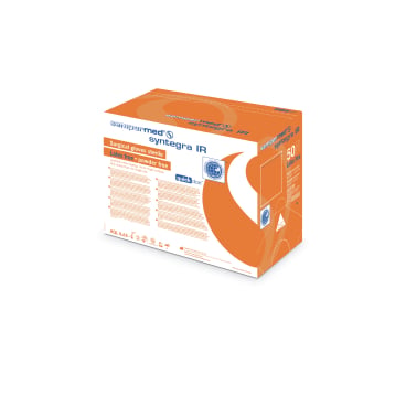 Sempermed syntegra IR Einmalhandschuhe creme - synthetisches Polyisopren, latexfrei - Med-Praxisbedarf