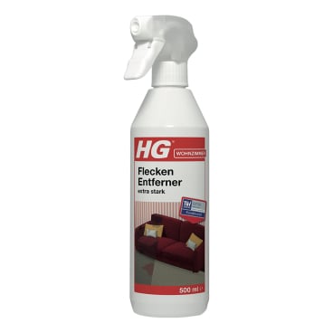 HG Fleckenentferner extra stark - kraftvolles Fleckenspray für professionelle Reinigung - Med-Praxisbedarf