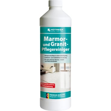 Marmor- und Granit-Pflegereiniger hochkonzentriert - HOTREGA® Wischpflegemittel für Naturstein - Med-Praxisbedarf