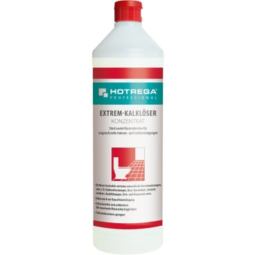 Extrem Kalklöser PROFESSIONAL gegen Verkrustungen - HOTREGA® für mineralische Verschmutzungen - Med-Praxisbedarf