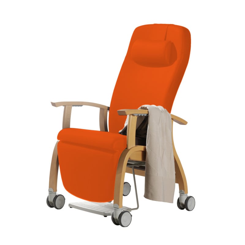 Holz-Fero e-move Liegeposition - vollständig verstellbarer Pflegestuhl für Therapie und Ruhe - Med-Praxisbedarf