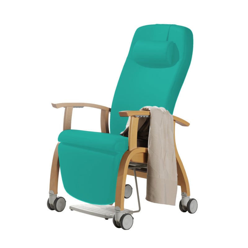 Holz-Fero e-move Detail Handbedienteil - intuitive Steuerung für Sitz- und Liegeposition - Med-Praxisbedarf