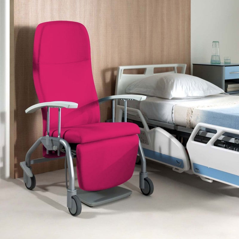 MAURO Duo-line von vorne - ergonomische Rückenlehne für Pflegeeinrichtungen - Med-Praxisbedarf
