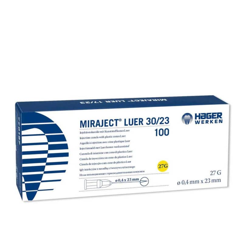 Sterile Miraject Kanülen Einwegprodukt - für medizinische Einrichtungen und Praxen - Med-Praxisbedarf