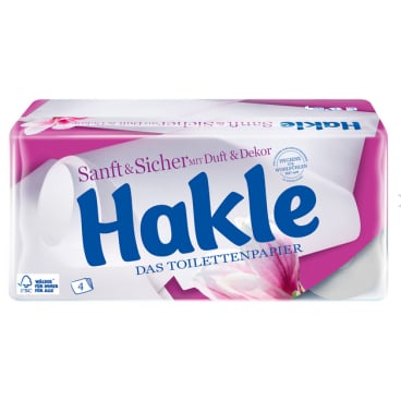 Hakle Sanft & Sicher Toilettenpapier - vierlagig für medizinische Einrichtungen - Med-Praxisbedarf