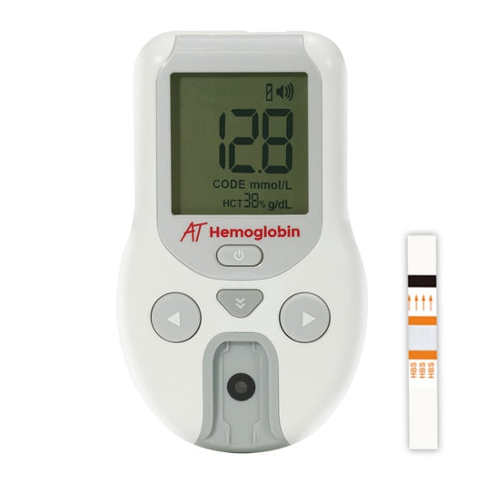 Hämoglobin-Messgerät AHR 100 von Hangzhou Biotech - für Pflegeeinrichtungen und Praxis - Med-Praxisbedarf