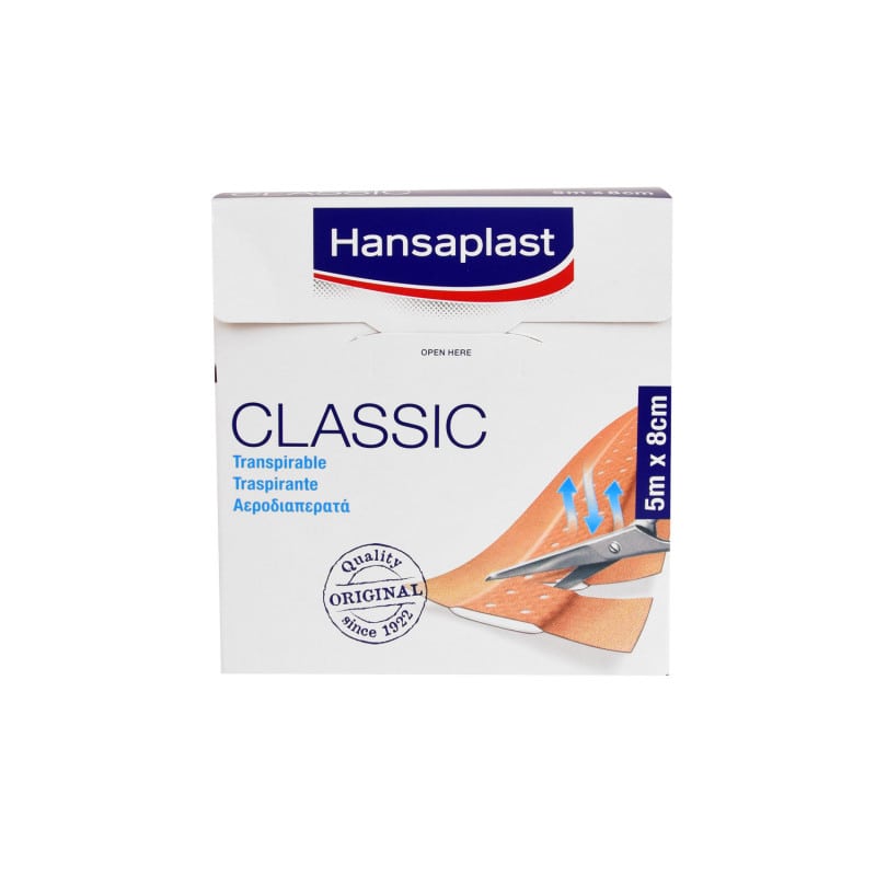 Hansaplast Classic Wundpflaster - Alltagsverletzungen, zuverlässiger Helfer für Praxis und Klinik - Med-Praxisbedarf