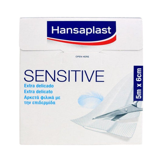 Hansaplast Sensitive Wundpflaster - für empfindliche Haut, ideal für Arztpraxen und Kliniken - Med-Praxisbedarf