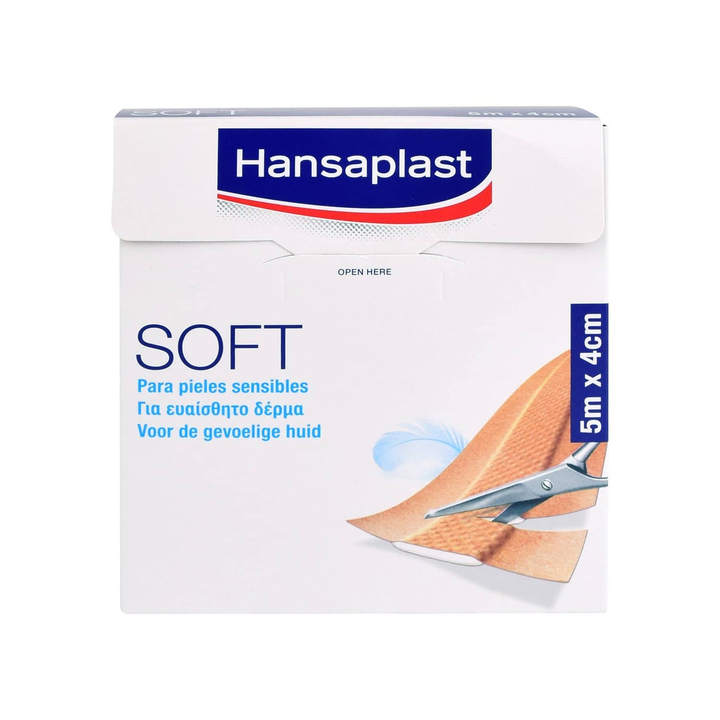 Wundpflaster Soft von Hansaplast - schnelle Versorgung von kleineren Stichverletzungen - Med-Praxisbedarf