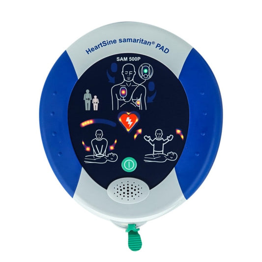 HeartSine samaritan PAD 500P halbautomatischer AED - mit integriertem CPR Advisor - Med-Praxisbedarf