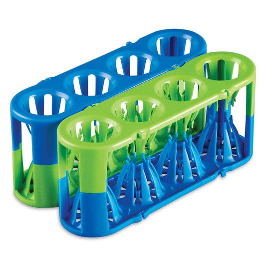 Multi-Tube-Rack für Laborröhrchen - hält bis zu 4 Röhrchen, für 12-30 mm Durchmesser - Med-Praxisbedarf