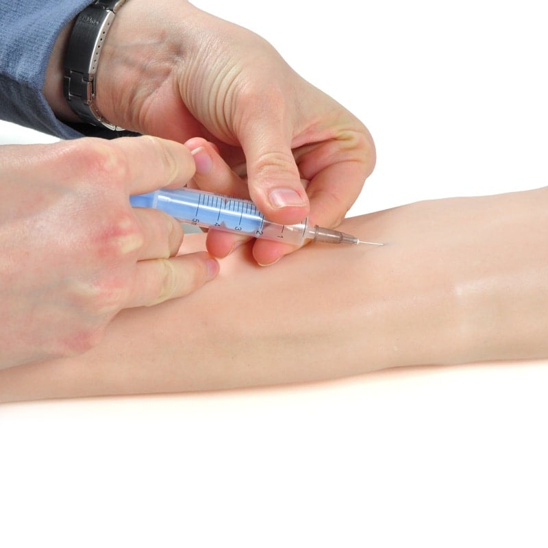 Injektionsarm Übungsmodell von HeineScientific - detaillierte Anatomie für medizinisches Training - Med-Praxisbedarf