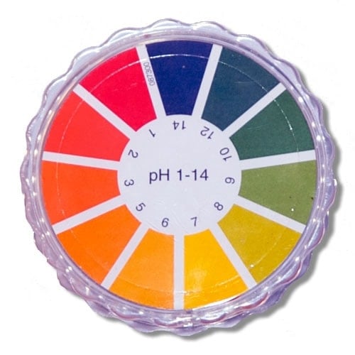pH-Indikatorpapier Rolle - Messbereich 1-14, von Heinz Herenz, praktische Rolle - Med-Praxisbedarf