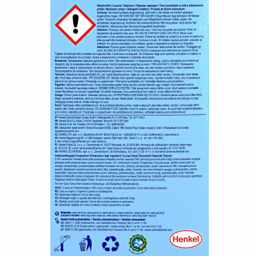 Persil Color-Waschpulver Dose im Einsatz - Dosierung für professionelle Farbwäsche - Med-Praxisbedarf