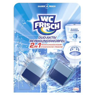 WC Duo-Aktiv Reinigungswürfel von WC Frisch - 2in1 Wirkung, Henkel - Med-Praxisbedarf