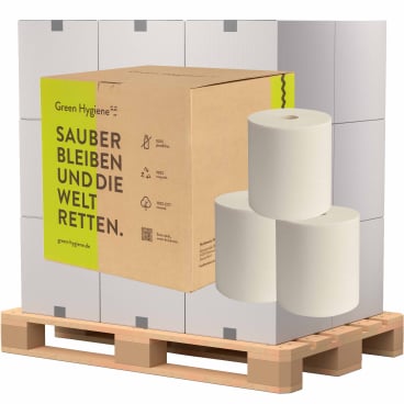 Handtuchrolle aus Hygienepapier - HANNELORE 2-lagig für den professionellen Bedarf - Med-Praxisbedarf