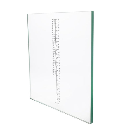 Trittfläche aus Glas 36x39 cm als Ersatzteil für Podoskope des Herstellers ING corp - Med-Praxisbedarf