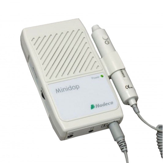 Taschendoppler Minidop ES-100VX - handliches Ultraschallgerät 7,8x14,2x2,7cm von Ichiyama - Med-Praxisbedarf