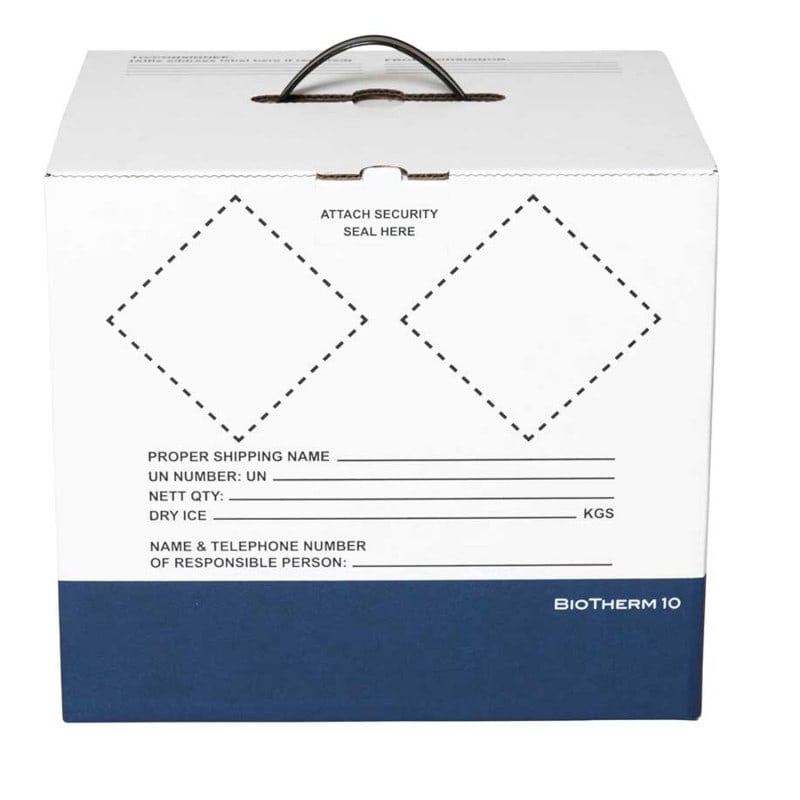 Biotherm Dry Ice Overpack Versandbox - für Transport tiefgefrorener Proben - Med-Praxisbedarf