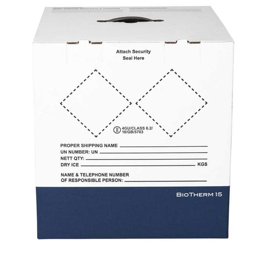 Biotherm Versandsystem Temperaturkontrolle 2-8°C - für biologische Proben bis 96h - Med-Praxisbedarf