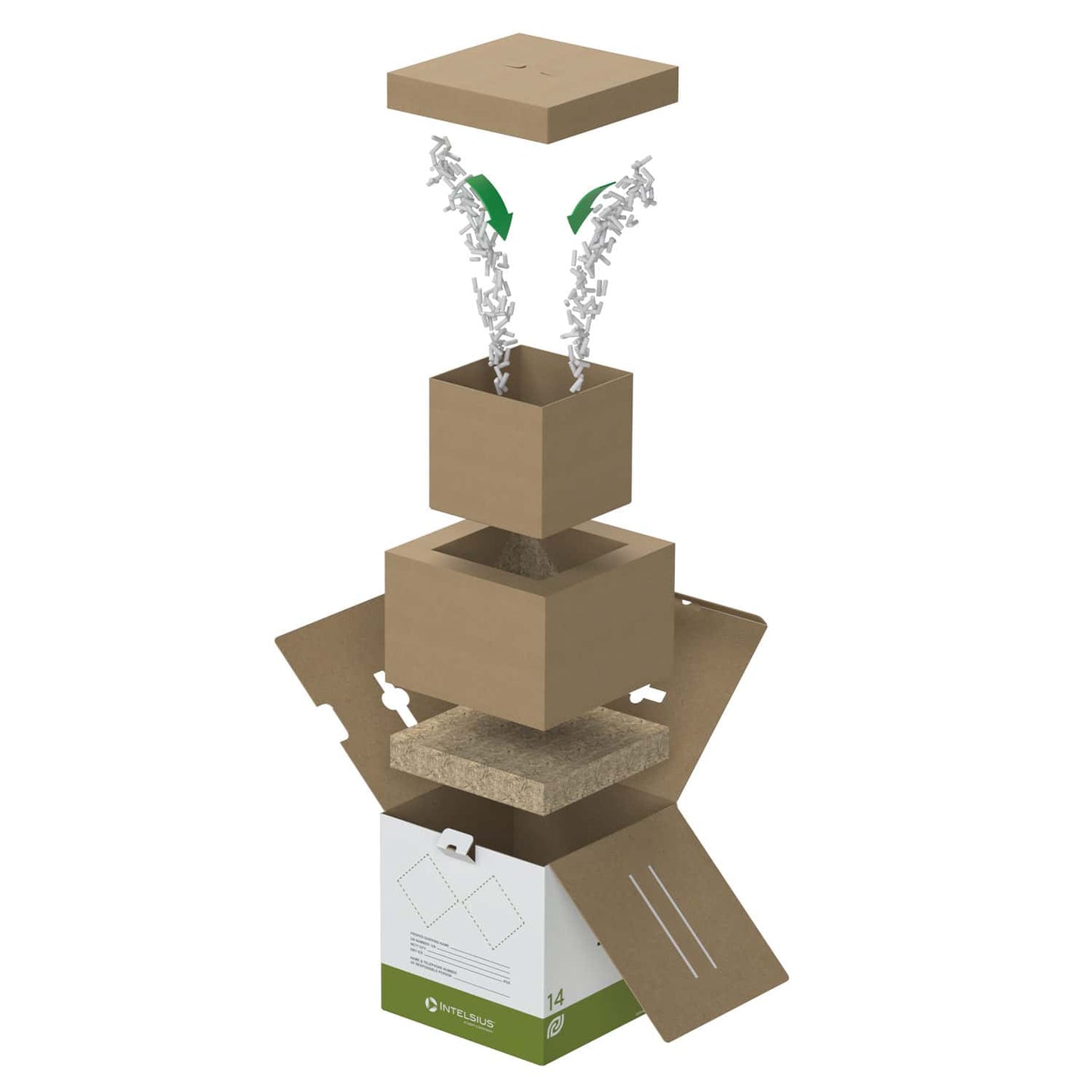 GreenTherm Einwegverpackung von Intelsius - Transport temperaturempfindlicher Medikamente unter -20°C - Med-Praxisbedarf