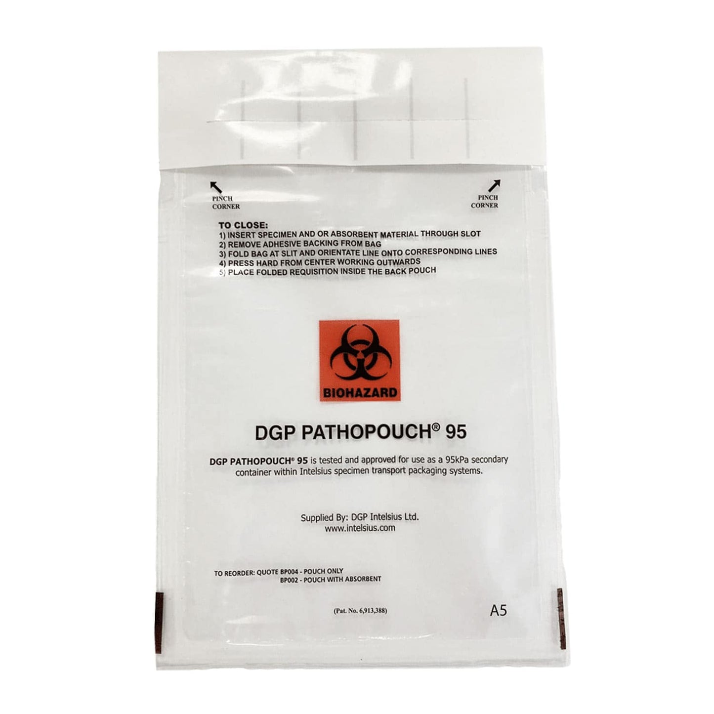 Pathopouch Versandbeutel Kategorie A - für infektiöse Substanzen, geeignet für Labore - Med-Praxisbedarf
