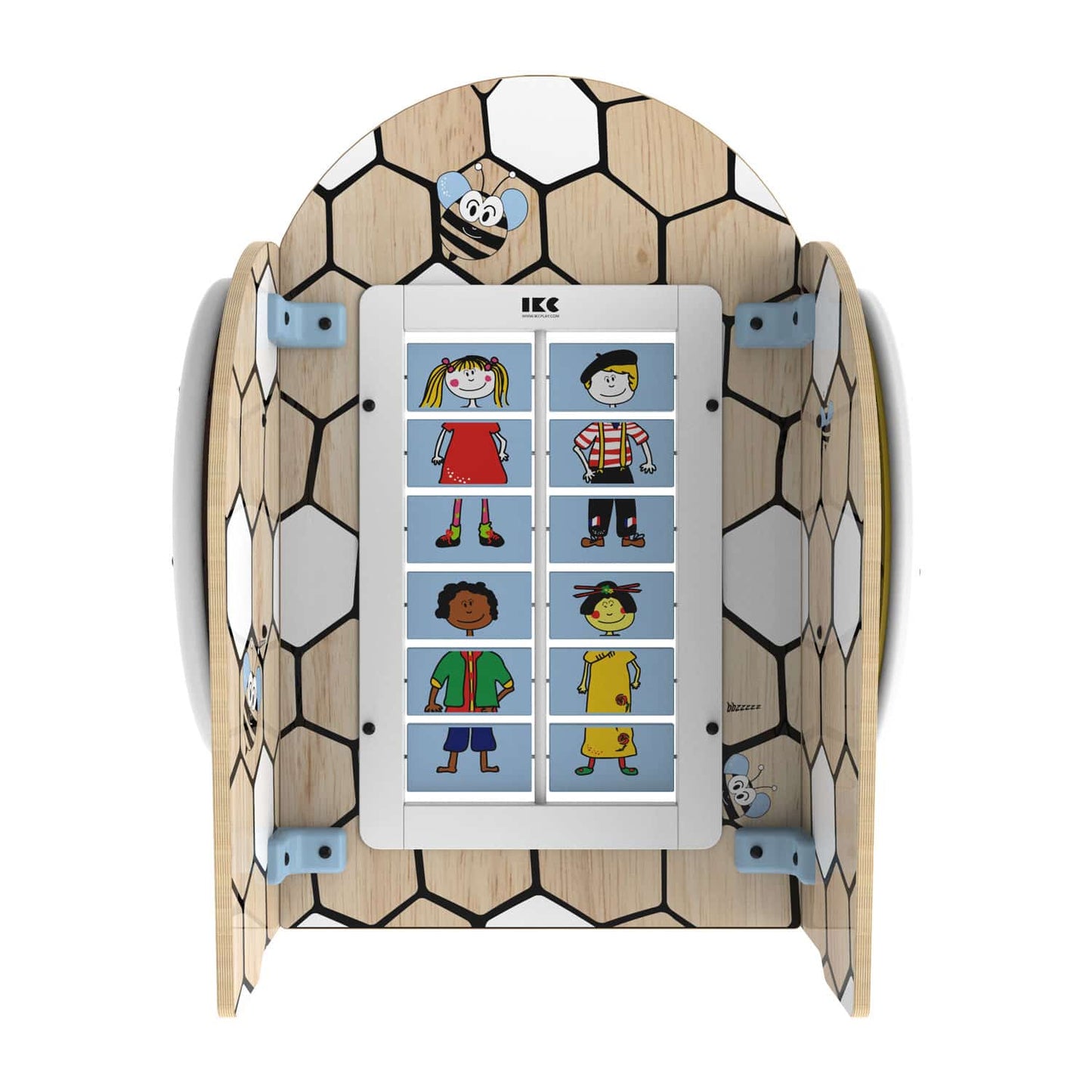 IKC Honey play Spielgerät im Bienenstock-Look - für Kinder in Wartezimmern von Kliniken und Praxen - Med-Praxisbedarf