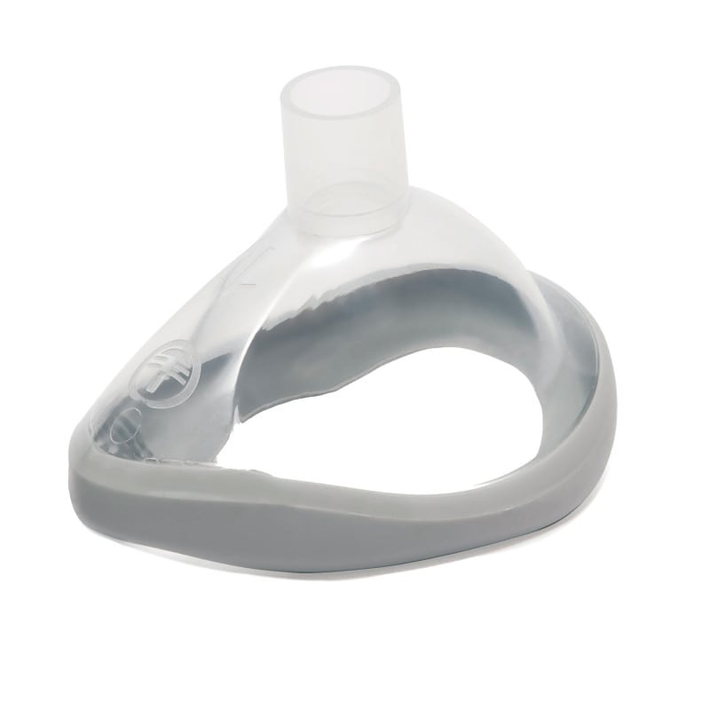 ClearLite Anästhesie-Gesichtsmaske transparent - für Beatmung und Narkose, weicher Dichtrand - Med-Praxisbedarf