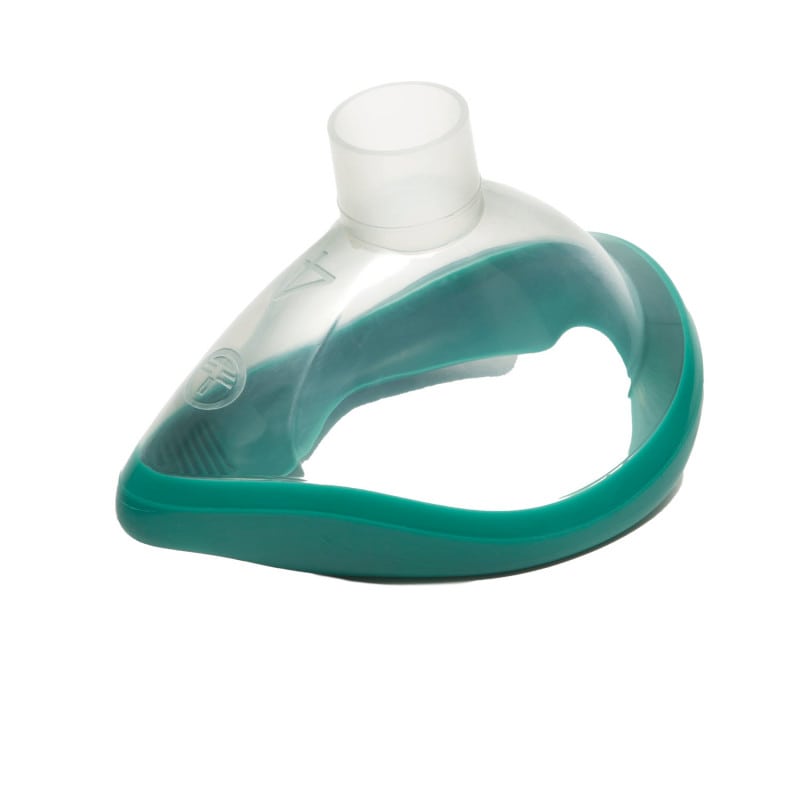 Anästhesie-Maske ClearLite Größe 5 - klare PVC-Maske mit Konnektor - Med-Praxisbedarf
