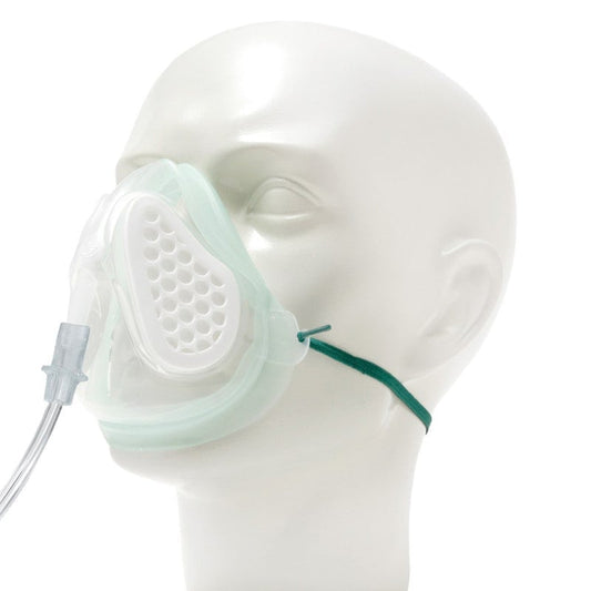 FiltaMask™ Sauerstoffmaske für Erwachsene - passt sich verschiedenen Gesichtsformen an, mit Filter - Med-Praxisbedarf