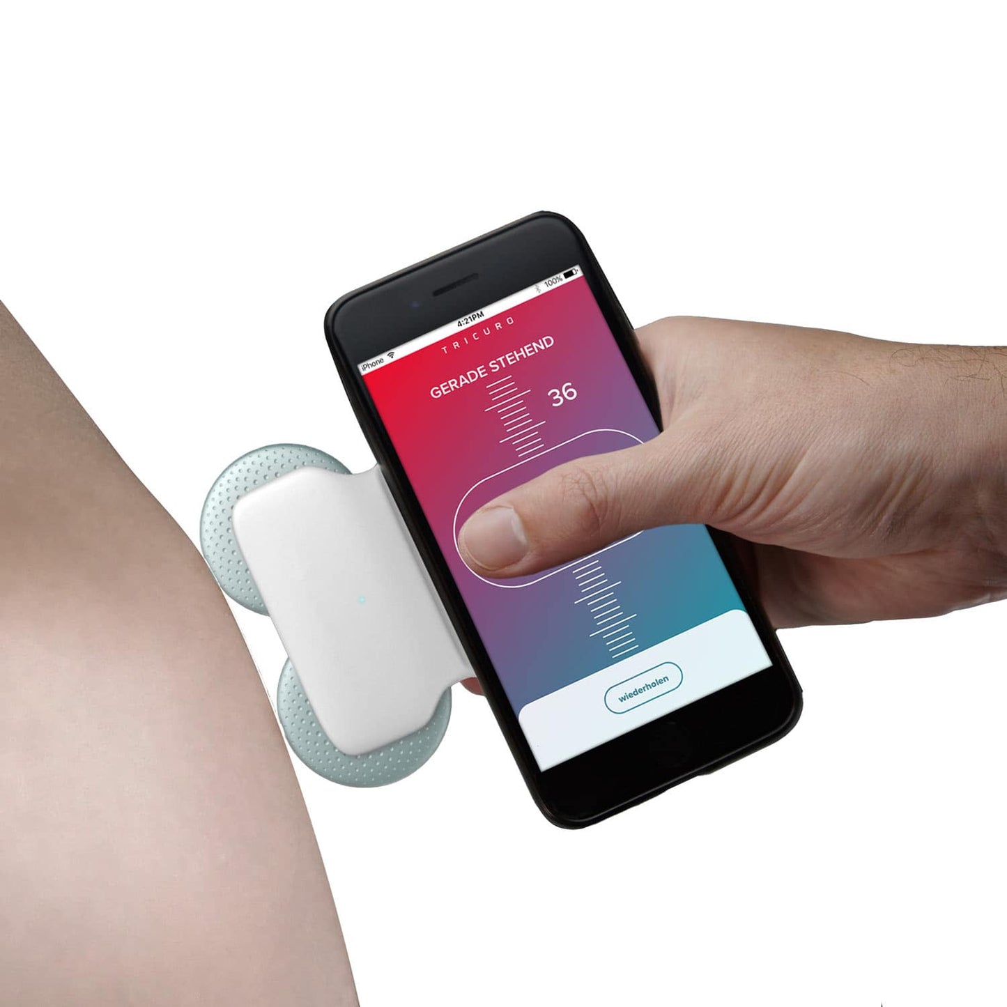 TRICURO go mobiles Messgerät - Erfassung der Wirbelsäulenform, kabellos, von KENTAGO - Med-Praxisbedarf