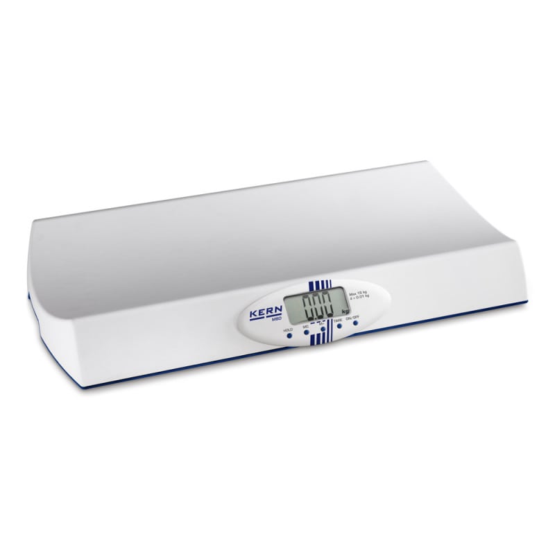 Digitale Babywaage Kern MBD 20K-2S05 - mit ergonomischer Liegefläche - Med-Praxisbedarf