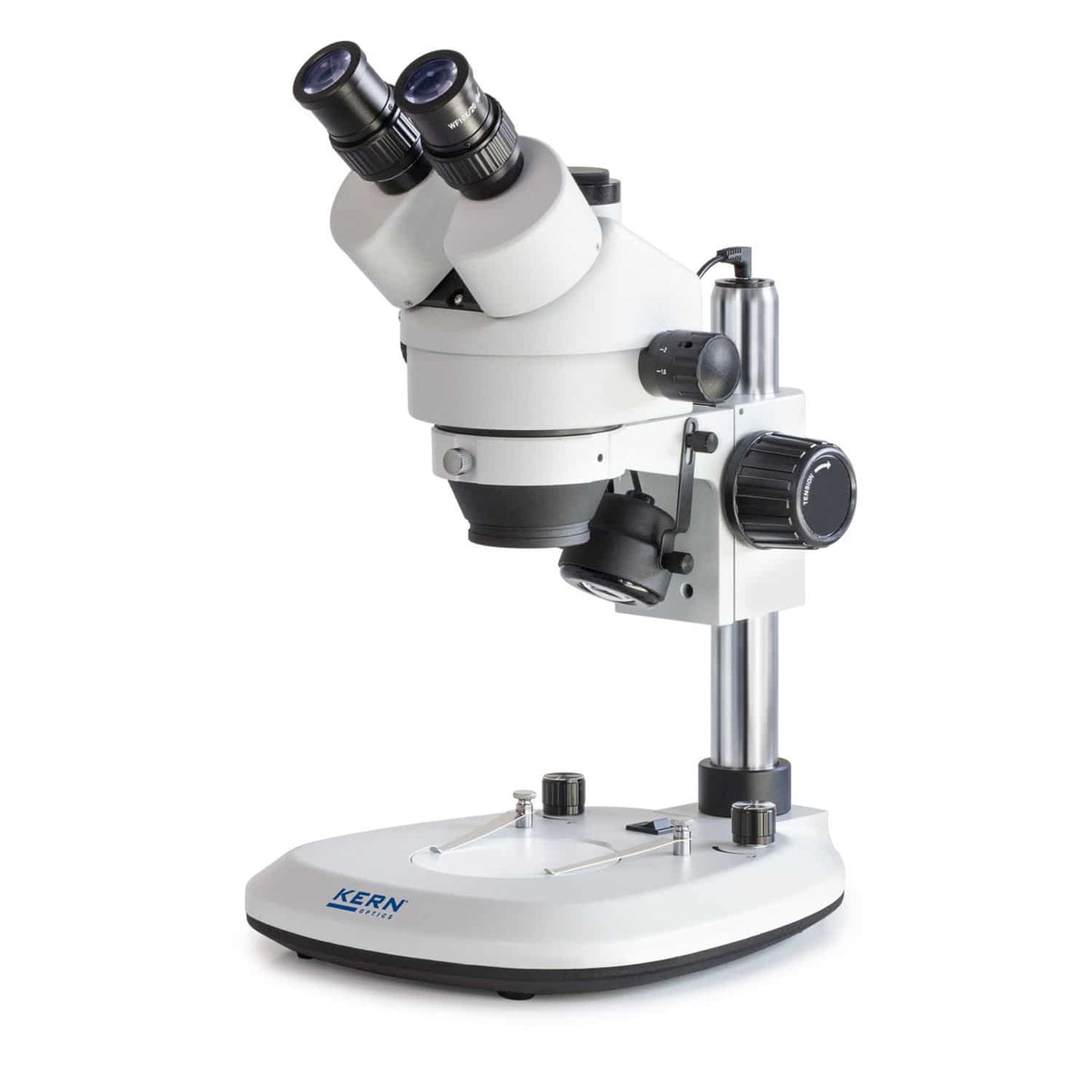 Stereo-Zoom-Mikroskop von Kern - ergonomische Okulare und verstellbarer Augenabstand - Med-Praxisbedarf