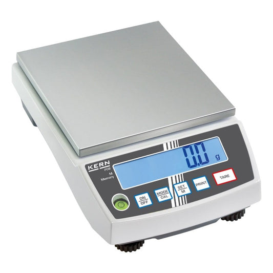 Präzisionswaage KERN PCB 6000-0 - netzbetriebene Laborwaage mit Auto-Off-Funktion - Med-Praxisbedarf