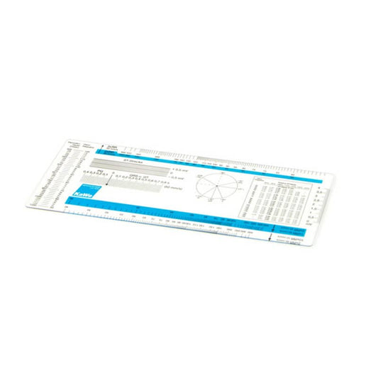 EKG-Lineal von KaWe - für medizinisches Fachpersonal, zur Messung von ST-Strecke und QRS-Komplex - Med-Praxisbedarf