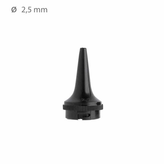 KaWe Dauer-Ohrtrichter Einzelstück - robuste Kunststoff-Ohrtrichter für Otoskope Eurolight C10, C30, Combilight C10 - Med-...