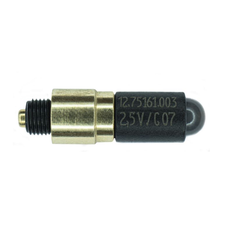 KaWe Ersatz-LED 2,5 V in Detailansicht - 2,5 Volt LED für medizinische Geräte wie Otoskope und Ophthalmoskope - Med-Praxis...